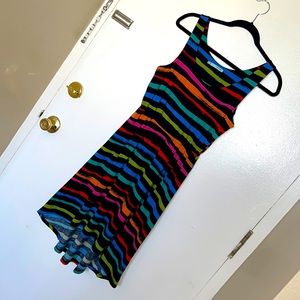 Maurice’s rainbow hi-low dress